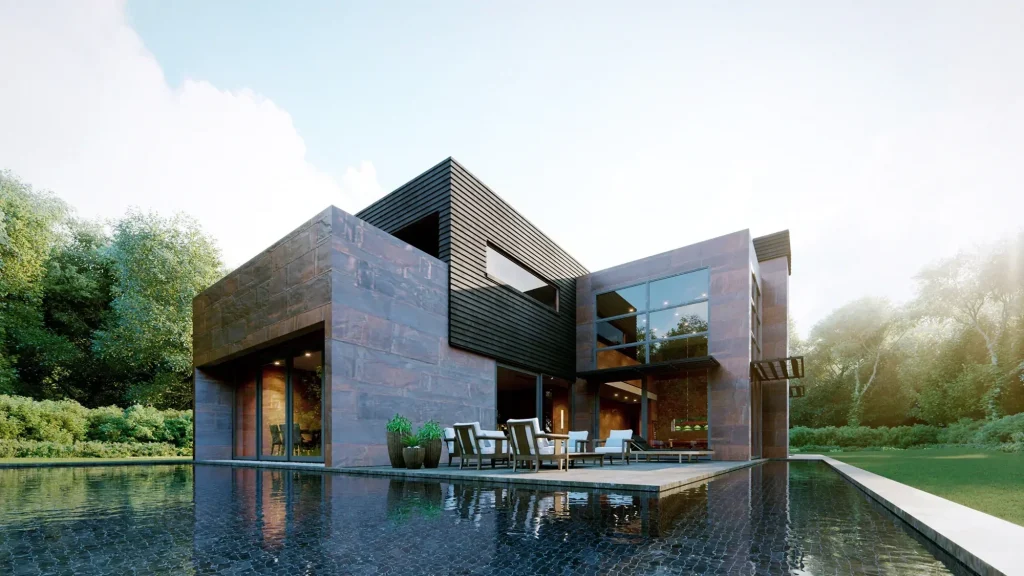 Villa com vista para a piscina 3 - viorabuild.com